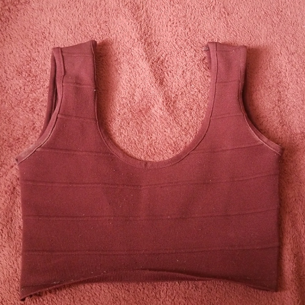 Crop top from papaya